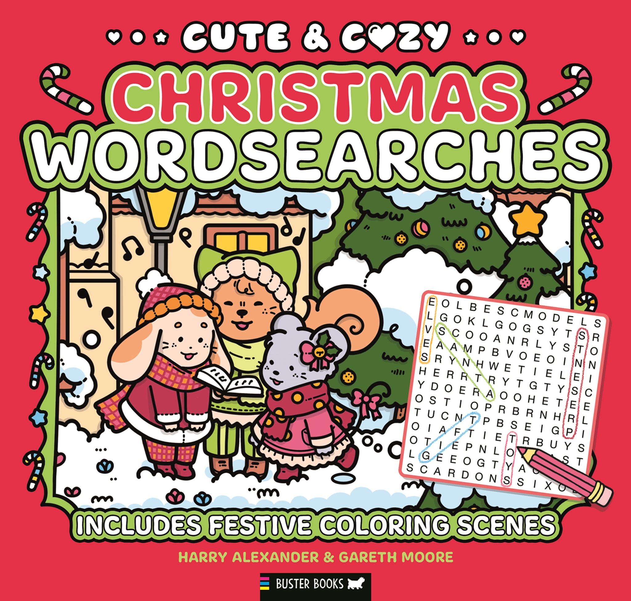 Cute & Cozy Christmas Wordsearches